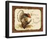 Vintage Thanksgiving-B-Jean Plout-Framed Giclee Print