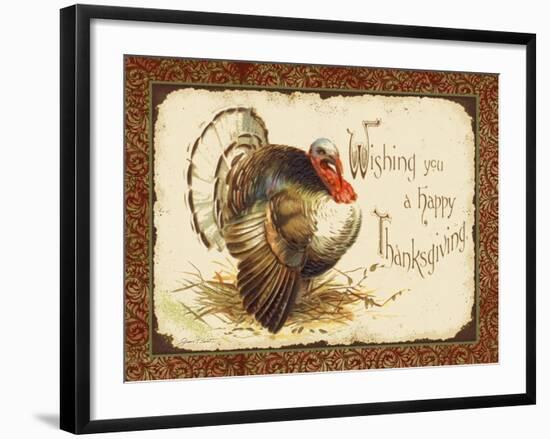 Vintage Thanksgiving-B-Jean Plout-Framed Giclee Print