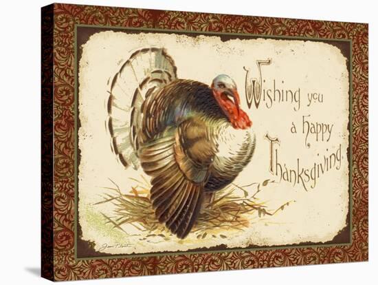 Vintage Thanksgiving-B-Jean Plout-Stretched Canvas