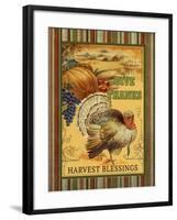 Vintage Thanksgiving-E-Jean Plout-Framed Giclee Print