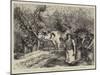 Vintage Time in a Podere or Small Farm at Monte Fiano, Near Florence-Hubert von Herkomer-Mounted Giclee Print