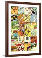 Vintage Times I-The Vintage Collection -Framed Giclee Print