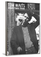 Vintage Tom Waits Downtown Train Music Poster Rare-null-Framed Poster