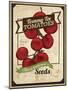 Vintage Tommy Tomato Seed Packet-null-Mounted Giclee Print
