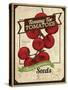 Vintage Tommy Tomato Seed Packet-null-Stretched Canvas