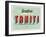 Vintage Touristic Greeting Card - Tahiti, French Polynesia-Real Callahan-Framed Art Print