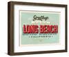 Vintage Touristic Greeting Card-Real Callahan-Framed Art Print