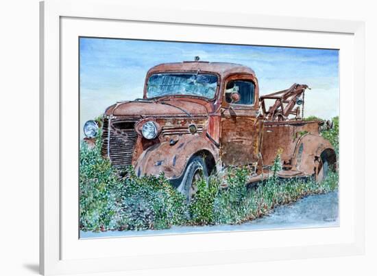 Vintage Tow Truck, 2007-Anthony Butera-Framed Giclee Print