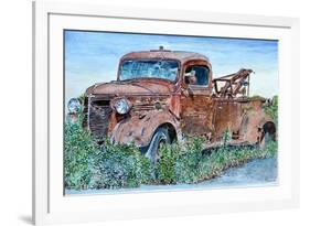 Vintage Tow Truck, 2007-Anthony Butera-Framed Giclee Print