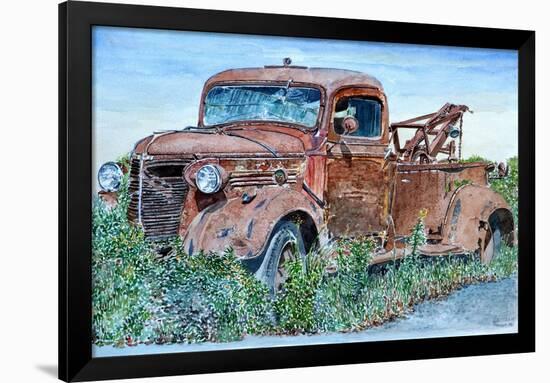 Vintage Tow Truck, 2007-Anthony Butera-Framed Giclee Print