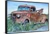 Vintage Tow Truck, 2007-Anthony Butera-Framed Stretched Canvas