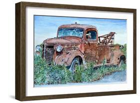 Vintage Tow Truck, 2007-Anthony Butera-Framed Giclee Print