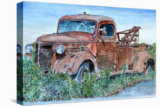 Vintage Tow Truck, 2007-Anthony Butera-Stretched Canvas