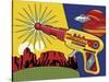 Vintage Toy Laser Gun-Ron Magnes-Stretched Canvas