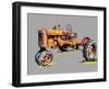 Vintage Tractor XVI-Emily Kalina-Framed Art Print