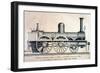 Vintage Train II-Vintage Apple Collection-Framed Giclee Print