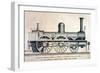 Vintage Train II-Vintage Apple Collection-Framed Giclee Print