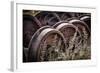 Vintage Train Yard II-Kathy Mahan-Framed Photographic Print