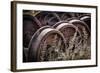 Vintage Train Yard II-Kathy Mahan-Framed Photographic Print