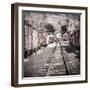 Vintage Train Yard III-Kathy Mahan-Framed Photographic Print