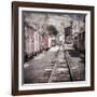 Vintage Train Yard III-Kathy Mahan-Framed Photographic Print