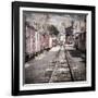 Vintage Train Yard III-Kathy Mahan-Framed Photographic Print