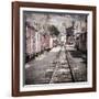 Vintage Train Yard III-Kathy Mahan-Framed Photographic Print