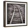 Vintage Train Yard IV-Kathy Mahan-Framed Premium Photographic Print