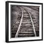 Vintage Train Yard IV-Kathy Mahan-Framed Premium Photographic Print