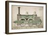 Vintage Train-Vintage Apple Collection-Framed Giclee Print