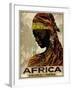 Vintage Travel Africa-The Portmanteau Collection-Framed Giclee Print