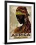 Vintage Travel Africa-The Portmanteau Collection-Framed Giclee Print