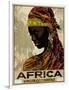 Vintage Travel Africa-The Portmanteau Collection-Framed Giclee Print