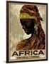 Vintage Travel Africa-The Portmanteau Collection-Framed Giclee Print