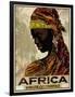 Vintage Travel Africa-The Portmanteau Collection-Framed Giclee Print