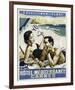 Vintage Travel Cannes-The Portmanteau Collection-Framed Giclee Print