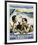 Vintage Travel Cannes-The Portmanteau Collection-Framed Giclee Print