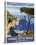Vintage Travel Capri-The Portmanteau Collection-Stretched Canvas