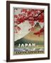 Vintage Travel Japan-The Portmanteau Collection-Framed Giclee Print