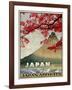 Vintage Travel Japan-The Portmanteau Collection-Framed Giclee Print