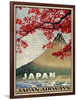 Vintage Travel Japan-The Portmanteau Collection-Framed Giclee Print