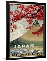 Vintage Travel Japan-The Portmanteau Collection-Framed Giclee Print