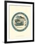 Vintage Travel Label VI-null-Framed Art Print