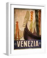 Vintage Travel Poster 2-Kimberly Allen-Framed Art Print