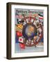 Vintage Travel Poster for Hamburg-America Line-null-Framed Art Print