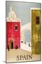 Vintage Travel to Spain-null-Mounted Premium Giclee Print