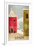 Vintage Travel to Spain-null-Framed Giclee Print