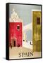 Vintage Travel to Spain-null-Framed Stretched Canvas