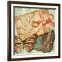 Vintage Travels I-null-Framed Art Print