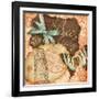 Vintage Travels II-null-Framed Art Print